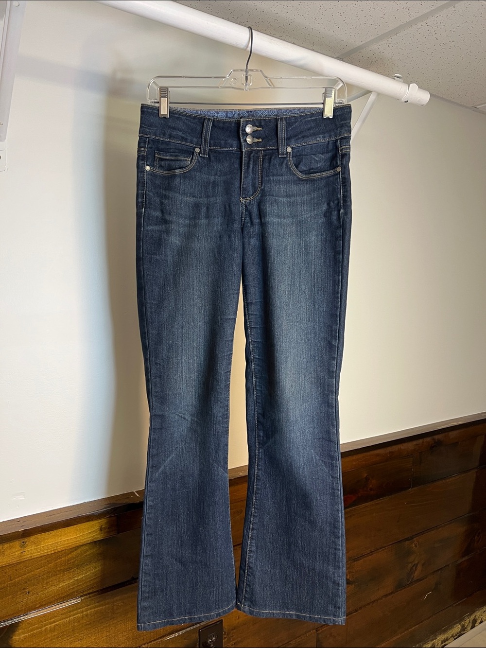 Paige Hidden Hills Dark Indigo Bootcut Jeans- 26 or 2